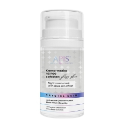 APIS CRYSTAL SKIN Kremo-maska na noc z efektem „glass skin” / 50 ml